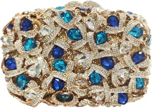 Sparkly Women Crystal Clutch Rhinestone Purse Diamond Evening Bag Bridal Evening Clutch for Prom Cocktail Party