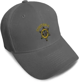 Speedy Pros Baseball Caps for Men & Women Embroidered Constable A Embroidery Ladies & Men Baseball Hats Acrylic
