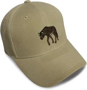 Speedy Pros Baseball Caps for Men & Women Embroidered Hyena Embroidery Ladies & Men Baseball Hats Acrylic