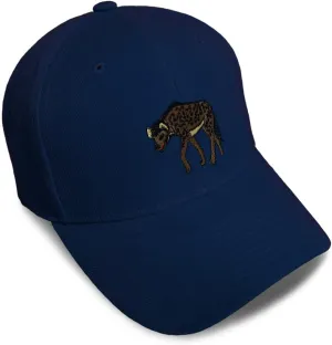 Speedy Pros Baseball Caps for Men & Women Embroidered Hyena Embroidery Ladies & Men Baseball Hats Acrylic