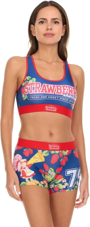 SpongeBob & Patrick Womens Underwear Set - 2 Piece Tom and Jerry, Betty Boop Boy Shorts & Sports Bras for Women