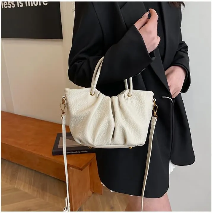 Squeeze Top Handle Bags Designer Handbag Crossbody Purses Women 2025 Trendy Small Tote Bag