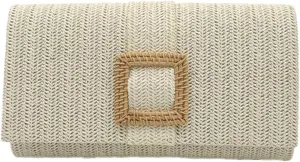 Straw Evening Purses for Women Summer Boho Clutch Bag Woven Straw Envelope Handbag for Party Beach 2025