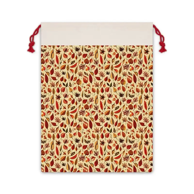 Stunning Fall Leaves Pattern Linen Bag