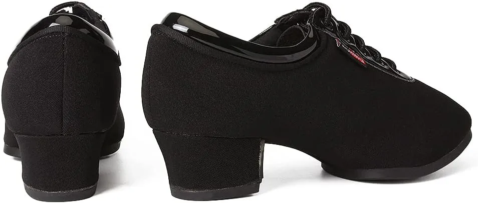 SWDZM Men&Women Ballroom Dance Shoes Lace-up Closed Toe Latin Modern Performance Dance Practice Teaching Shoes,Model KCNJ