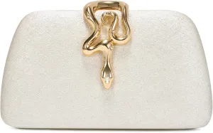 SWEETV Glitter Clutch Purses for Women Elegant Evening Bag for Parties, Weddings, and Formal Events