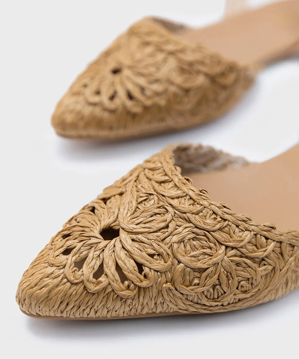 Tan Slingback
