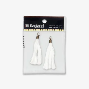 Tassle White 70mm
