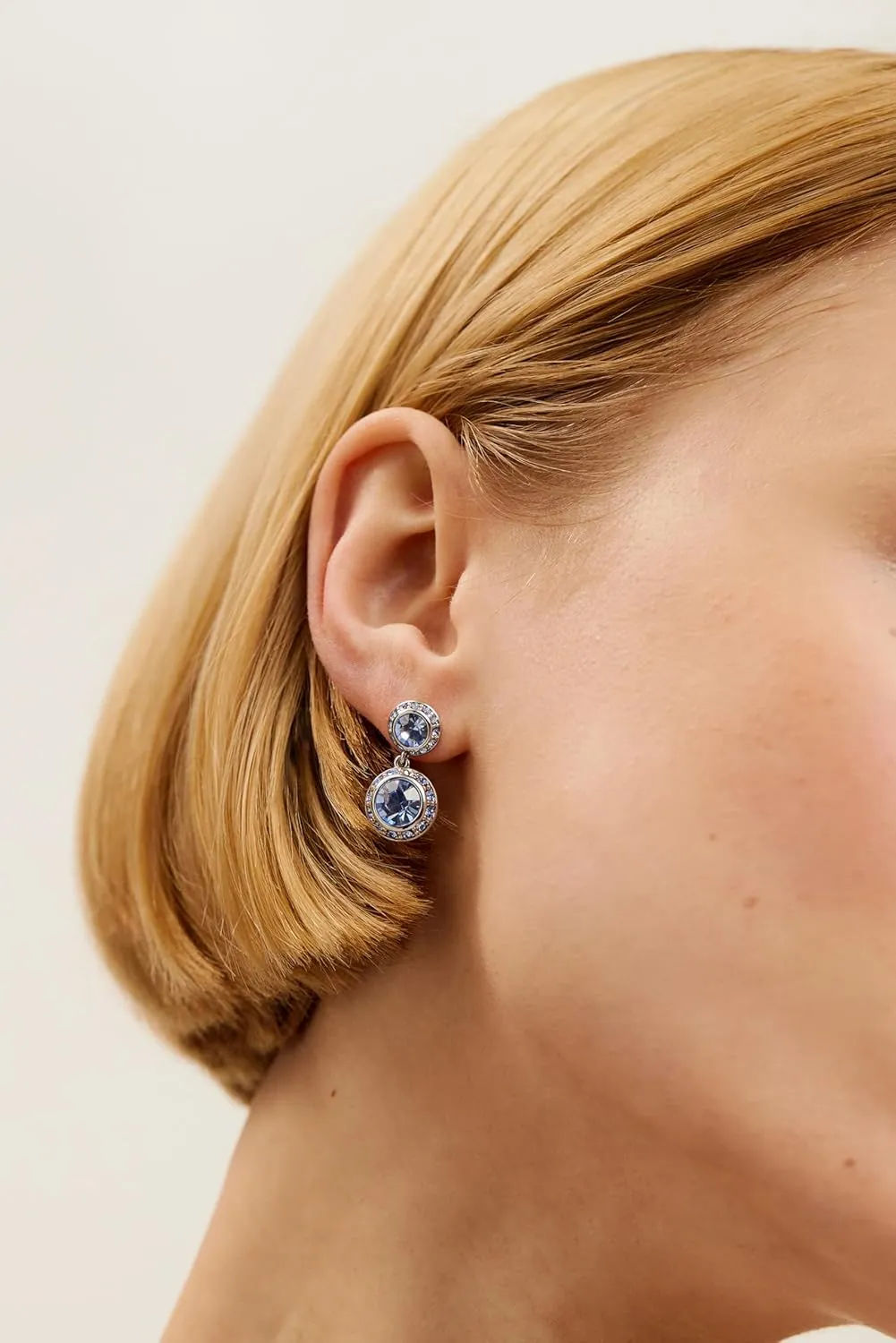 Ted Baker London Sollia Solitaire Sparkle Crystal Drop Earrings For Women