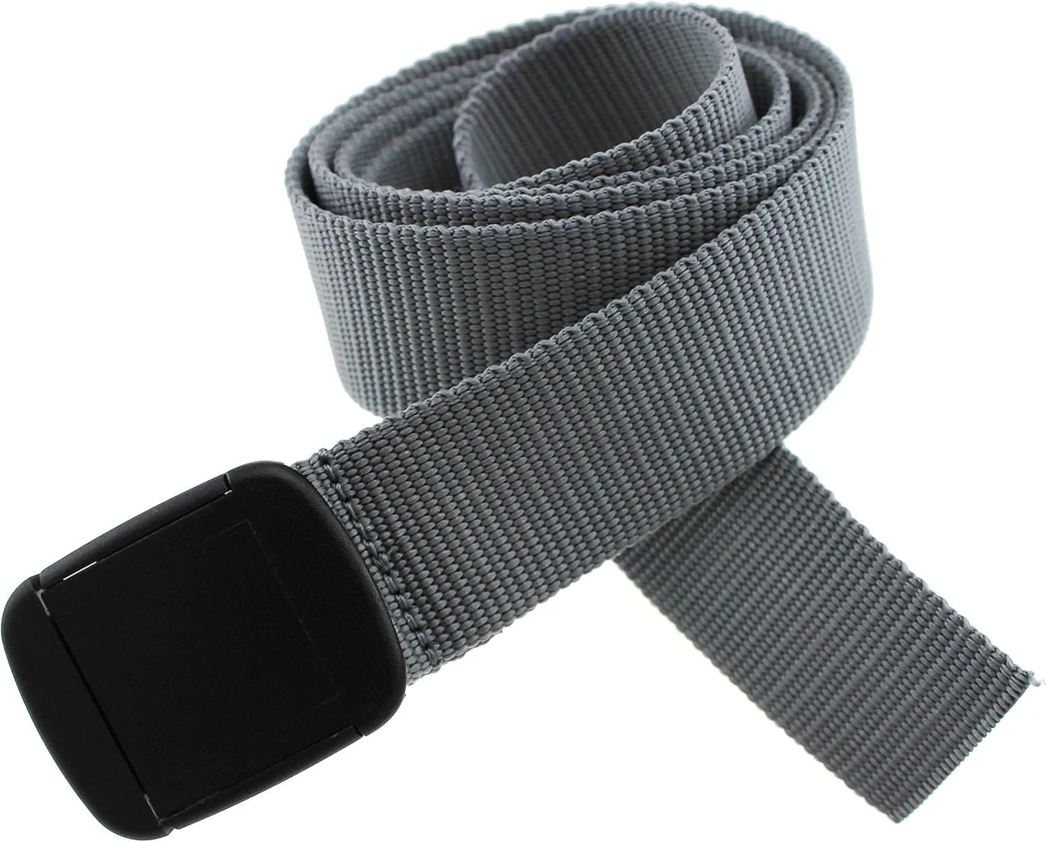Thomas Bates Nylon Outdoor Hiker Belt Easy Trim Webbing for Perfect Fit Up to Size 42in Heavy Duty Plastic Adjustable Buckle