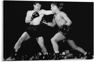 Tony Zale Boxing Poster (3) Canvas Art Poster And Wall Art Picture Print Modern Family Bedroom Decor Posters 20x30inch(50x75cm)
