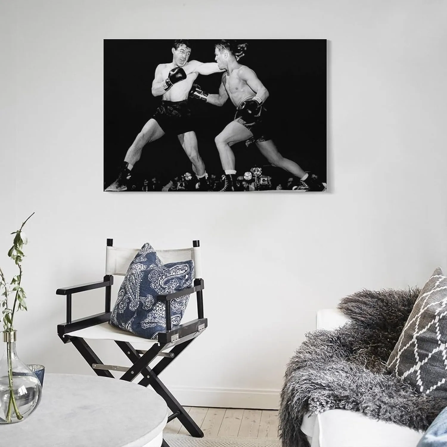 Tony Zale Boxing Poster (3) Canvas Art Poster And Wall Art Picture Print Modern Family Bedroom Decor Posters 20x30inch(50x75cm)