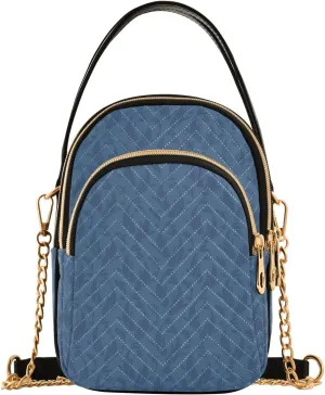 Top View of Beach with Sand Handbags for Women Crossbody Bag Shoulder Handbags