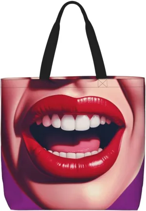 Tote Bag for Women Dolphin jumping in water Shoulder Bag with Zipper Handbag Large Capacity Reusable Grocery Bag
