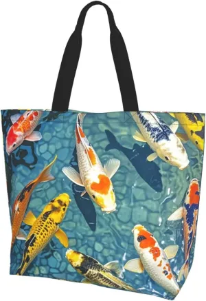 Tote Bag for Women Modern Mid Century Grocery Bag Foldable Shopping Bags Reusable Large Tote Bag