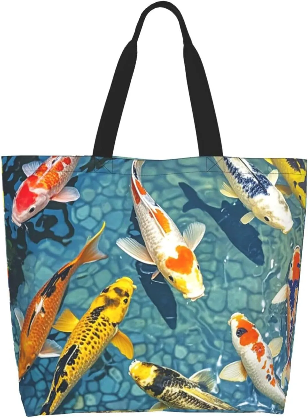 Tote Bag for Women Modern Mid Century Grocery Bag Foldable Shopping Bags Reusable Large Tote Bag