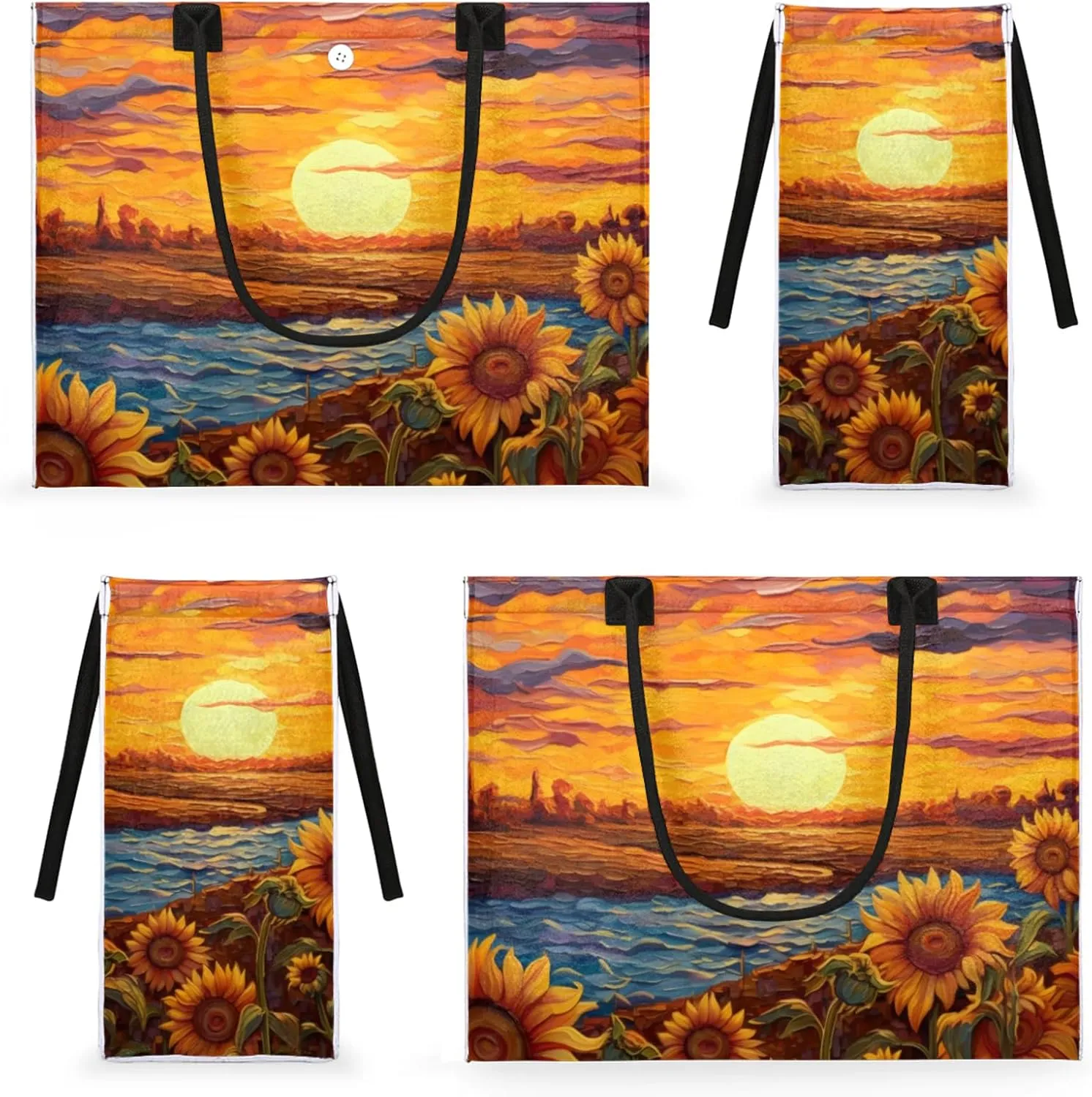 Tote Bag for Women Reusable Canvas Shoulder Bag