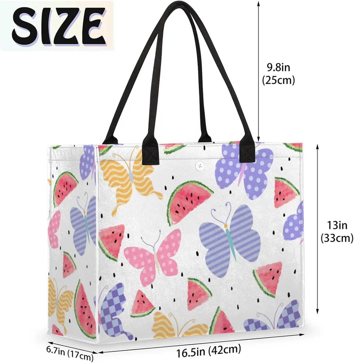 Tote Bag for Women Reusable Canvas Shoulder Bag