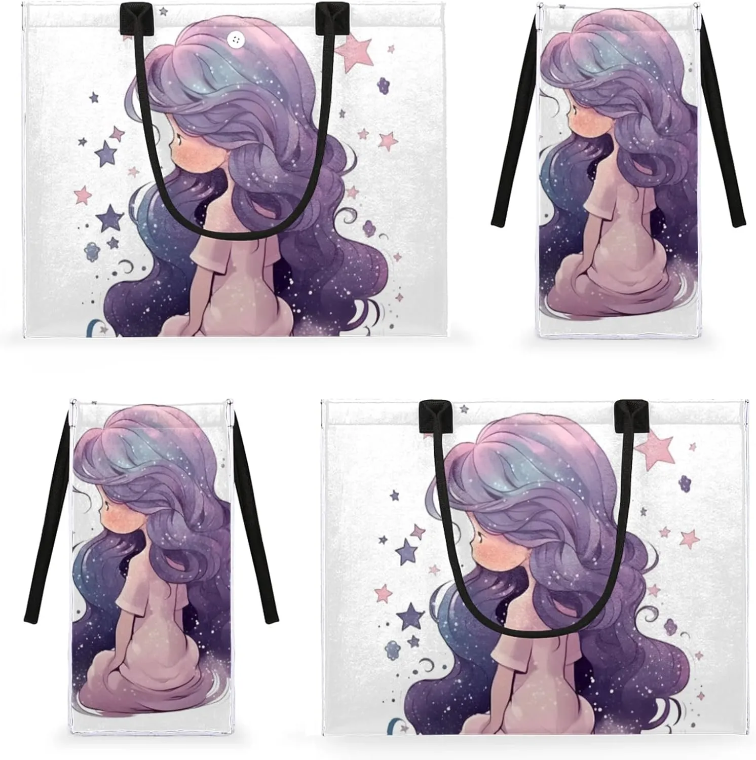 Tote Bag for Women Reusable Canvas Shoulder Bag