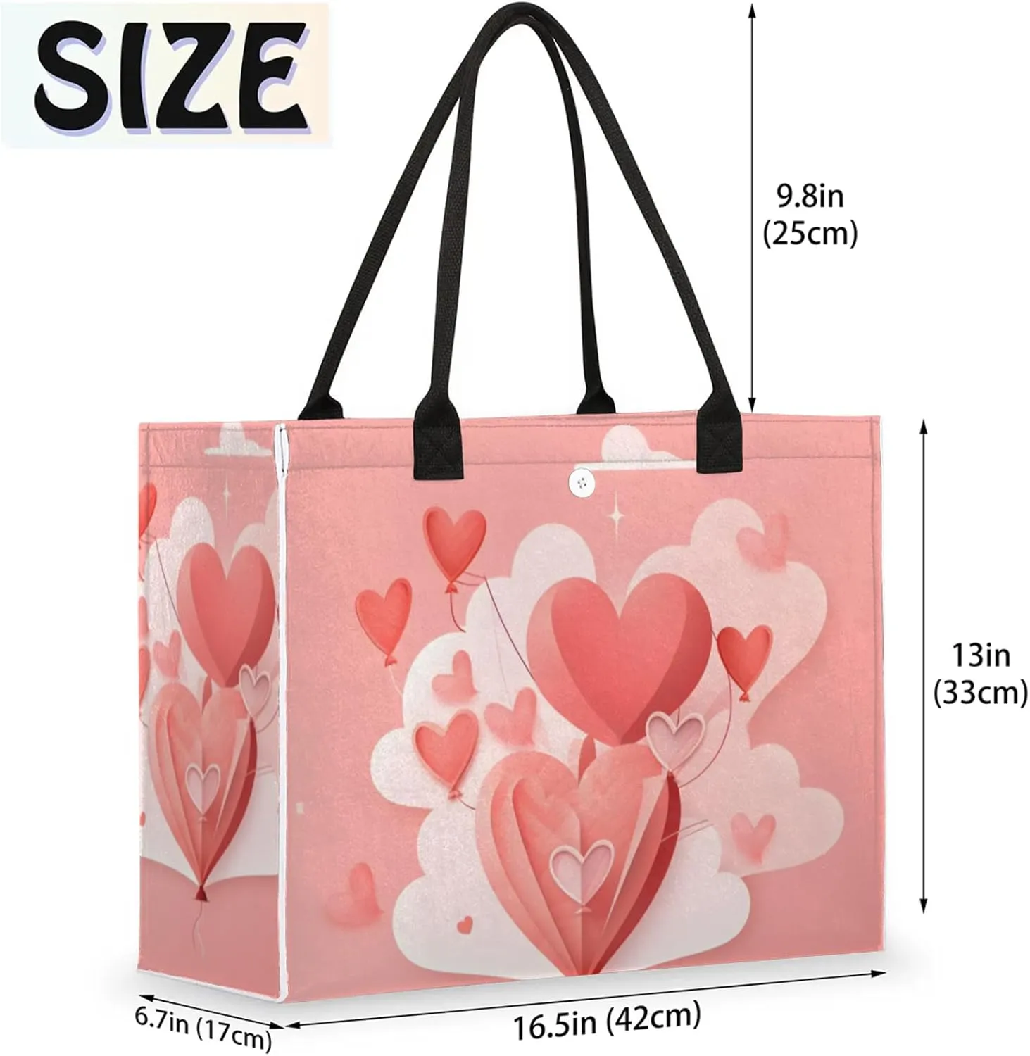 Tote Bag for Women Reusable Canvas Shoulder Bag