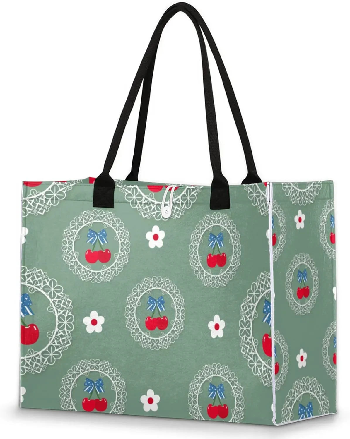 Tote Bag for Women Reusable Canvas Shoulder Bag