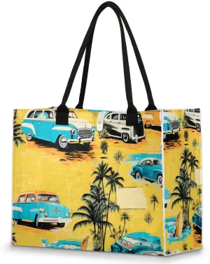 Tote Bag for Women Reusable Canvas Shoulder Bag
