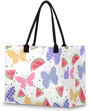 Tote Bag for Women Reusable Canvas Shoulder Bag