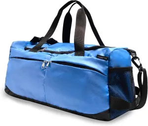 Travel Duffel Bag for Men Women,Foldable Sport Workout Bags with Shoe Compartment & Wet Pocket