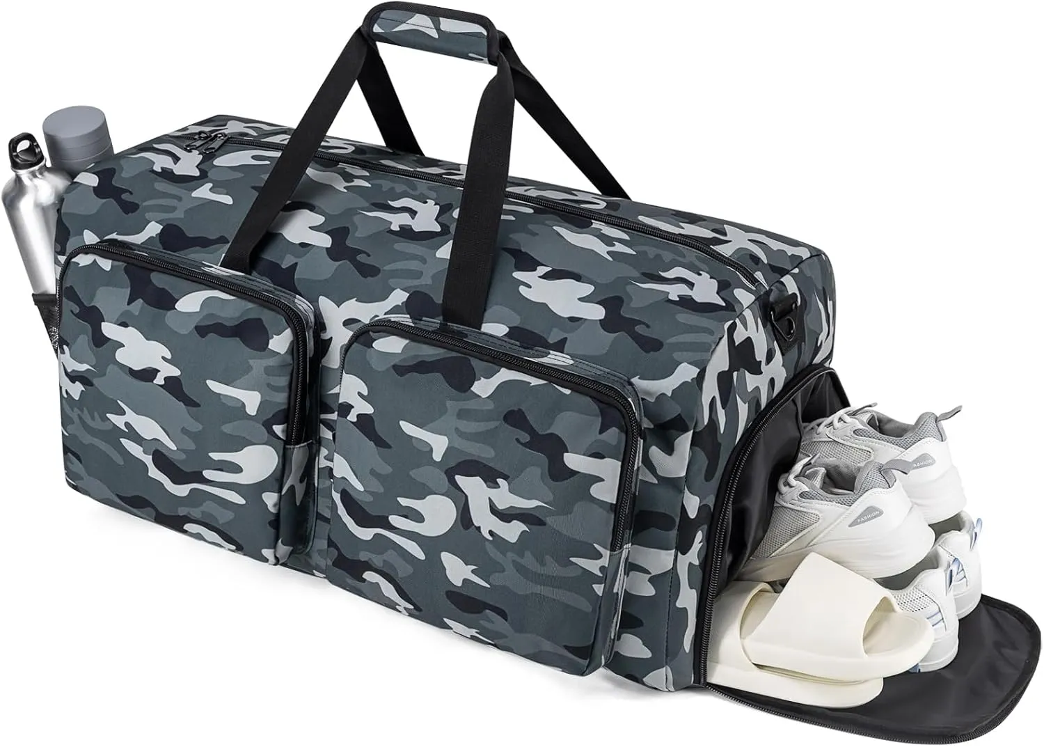 Travel Duffel Bags 85L,Gym Bag, Travel Bag, Duffle Bag for Men, Foldable Overnight Weekender Bags for Women & Men with Adjustable Shoulder Strap
