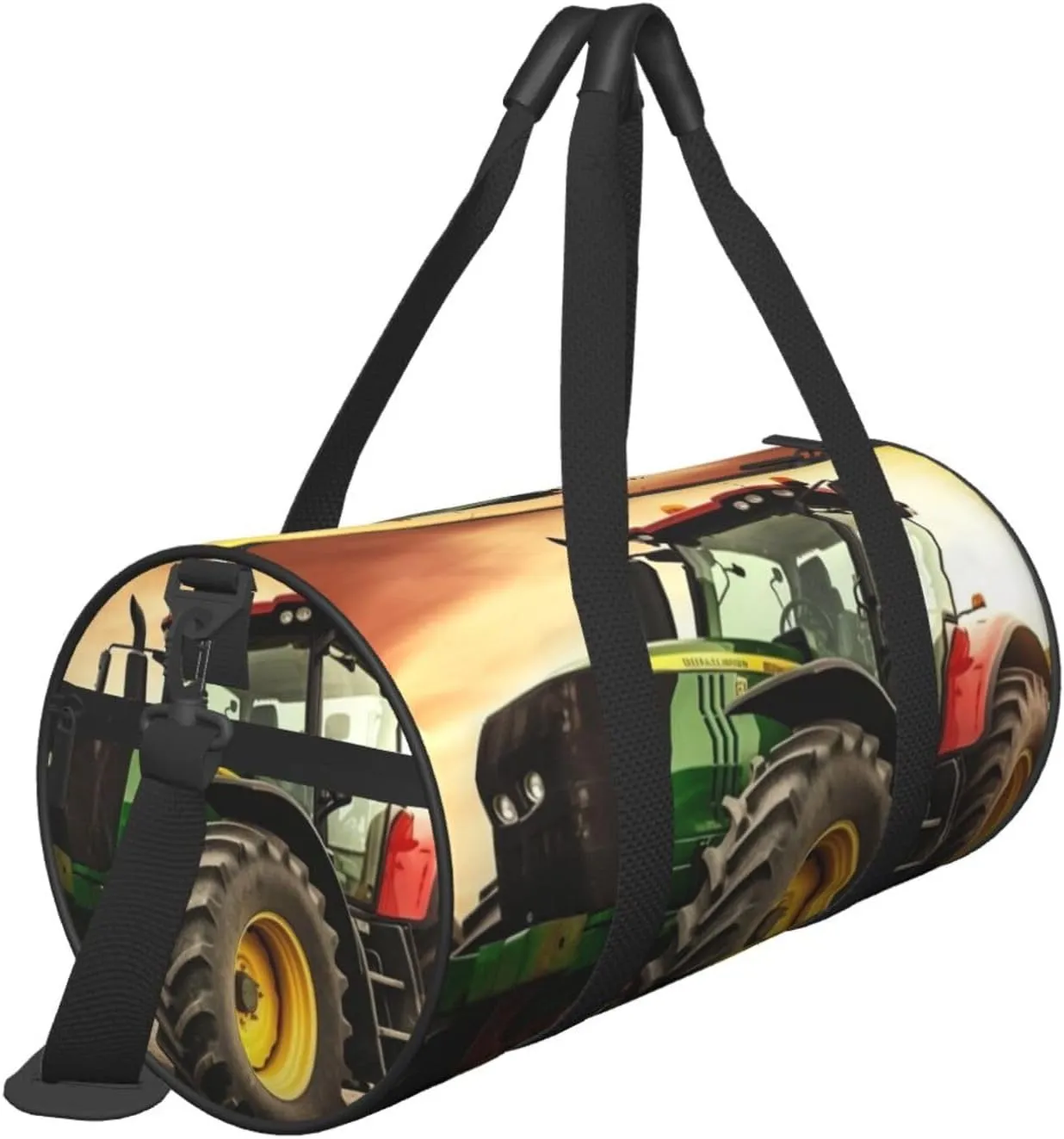 Travel Duffle Bag Weekender Bags For Men Women With Shoe Compartment Large Capacity Weekender Overnight Bag Tractor Theme Carry On Tote Bags Sport Gym Bag For Travel Yoga