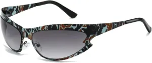 Trend Sunglasses Women Men Fashion Vintage Cat Eye Sun Glasses Outdoors Sports Cycling Goggles Uv400