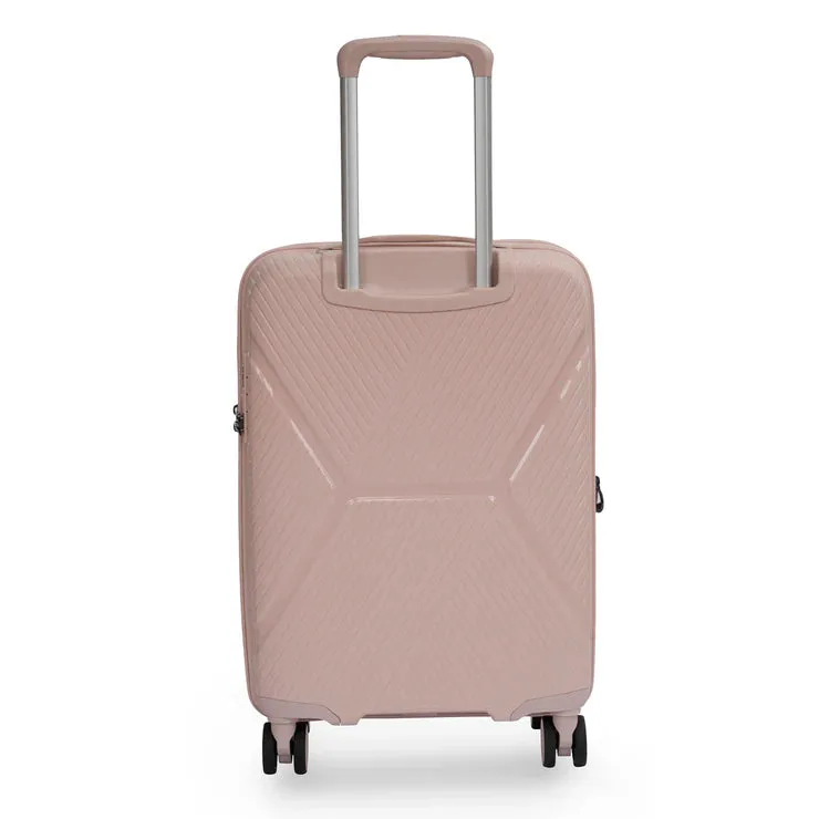 United Colors of Benetton Galaxy Hard Luggage Baby Pink