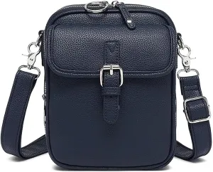 Urvashi Crossbody Anti Theft Leather Bag, Tojoyride Crossbody Leather Bag, Multi-Slot Multifunctional Large Capacity Bags