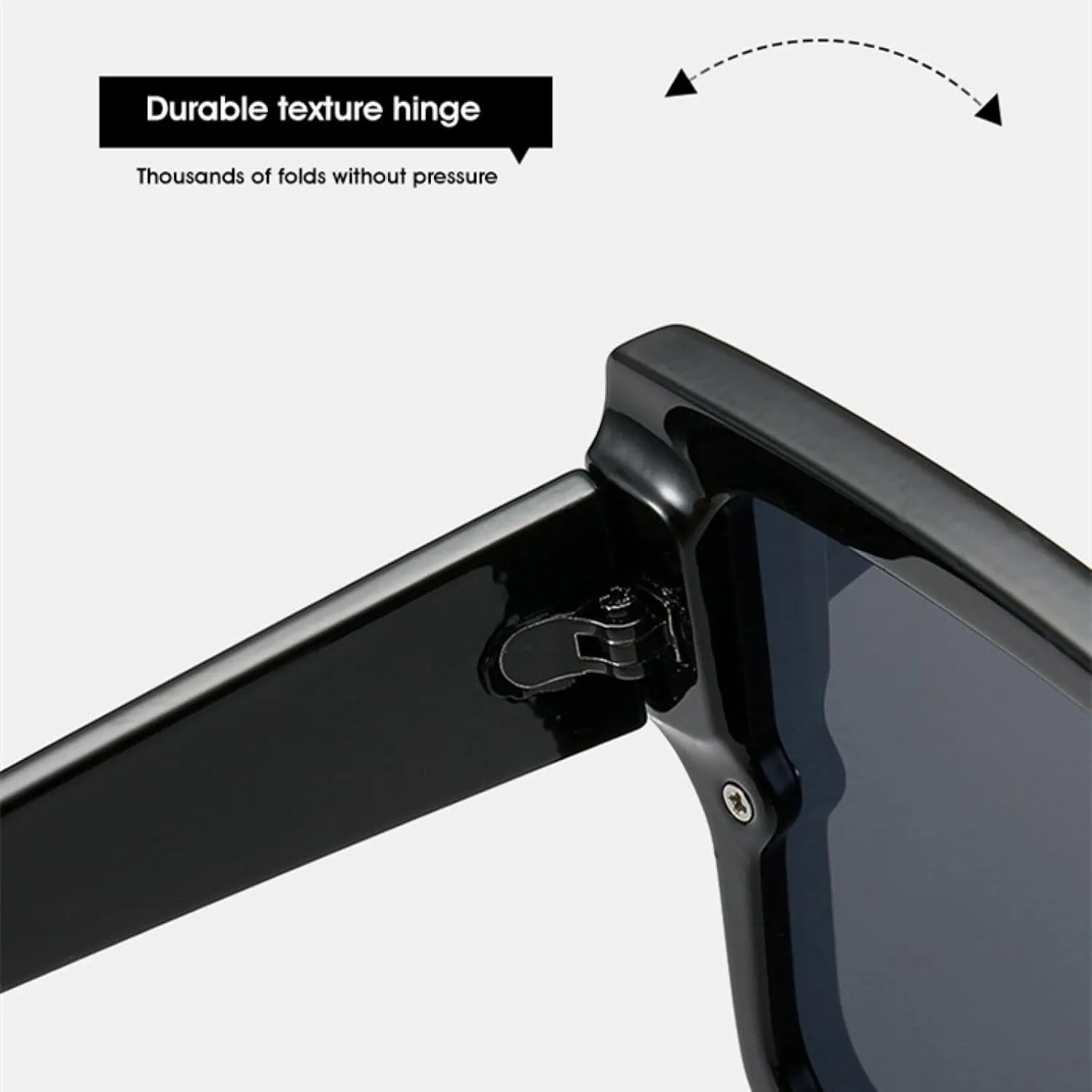Vintage Big Frame Sunglasses for Women Men Fashion Classic Eyeglasses Summer Traveling Shades Uv400