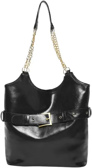 Vintage Hobo Bags for Women,Soft Vegan Leather Handbags Large Tote Purse Shoulder Bag with Chain Strap