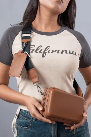 Vintage Solid Crossbody Handbag for Women – Stylish & Durable