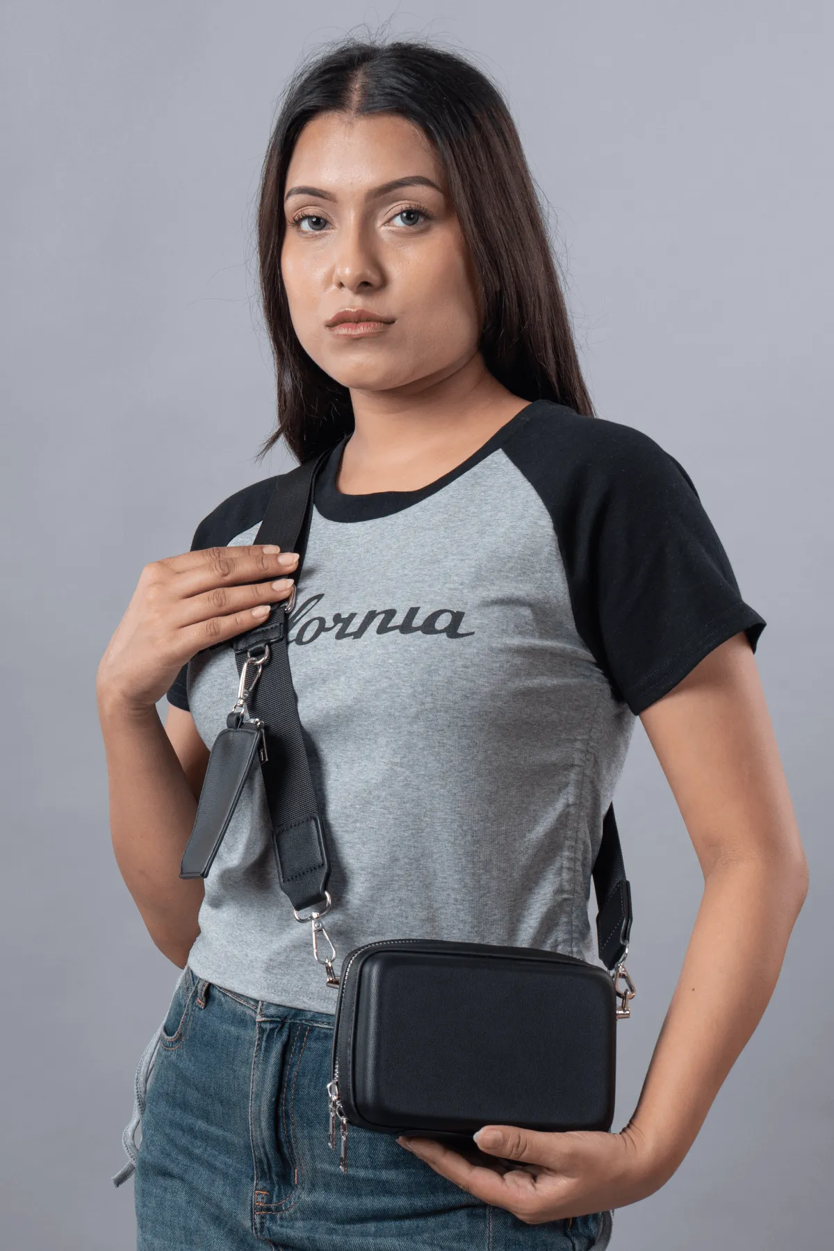 Vintage Solid Crossbody Handbag for Women – Stylish & Durable