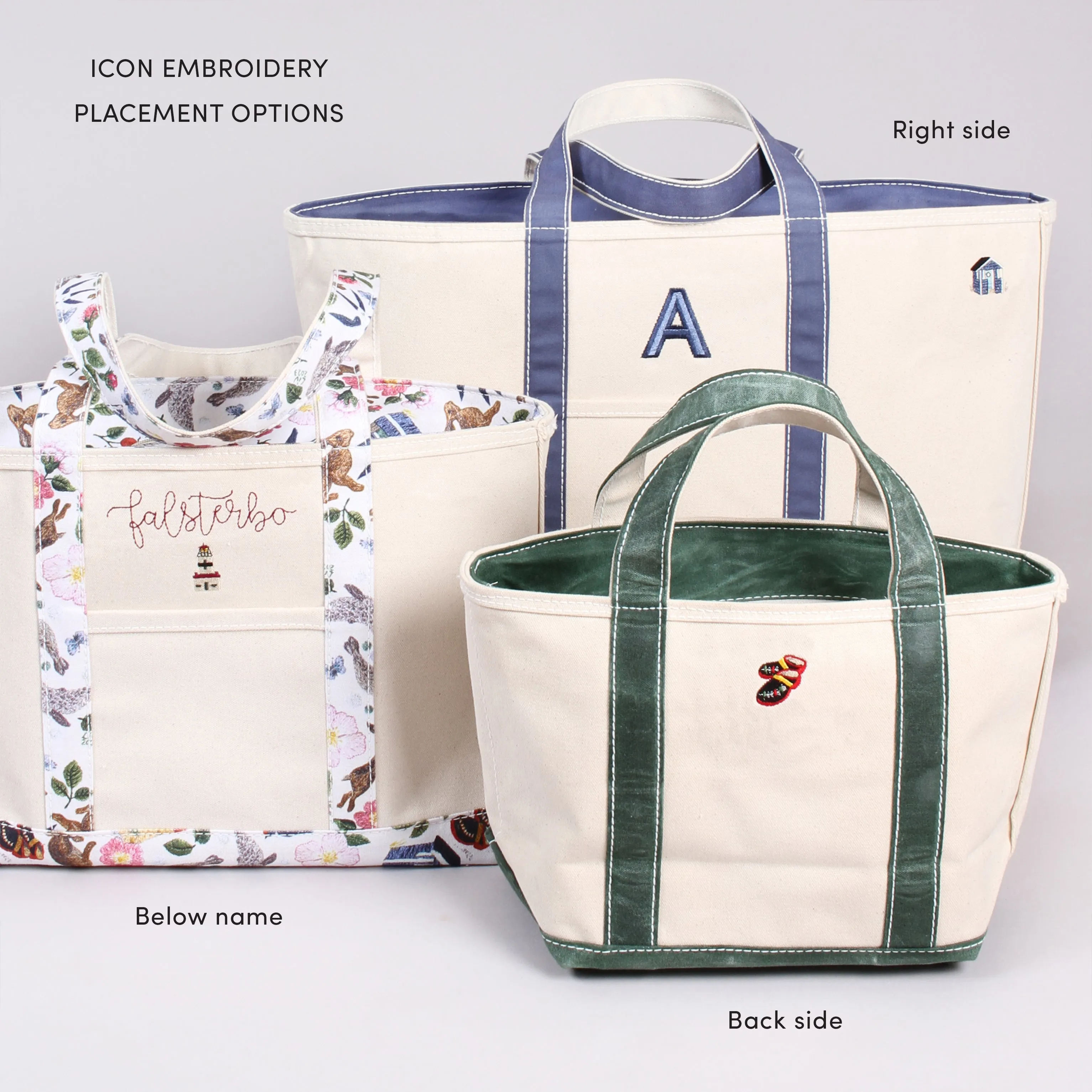 Waxed Tote Bag - Bahia Brown