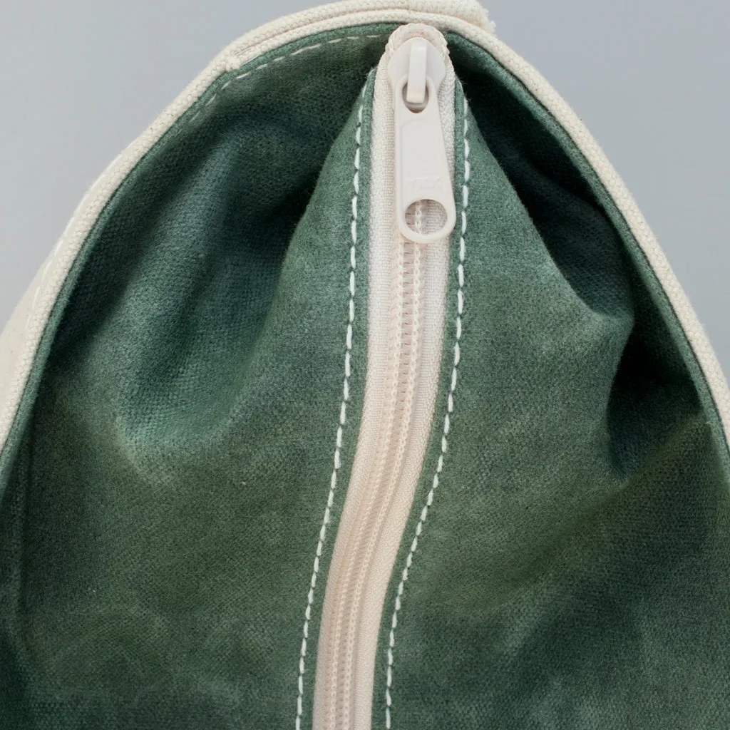 Waxed Tote Bag - Deerfield Green