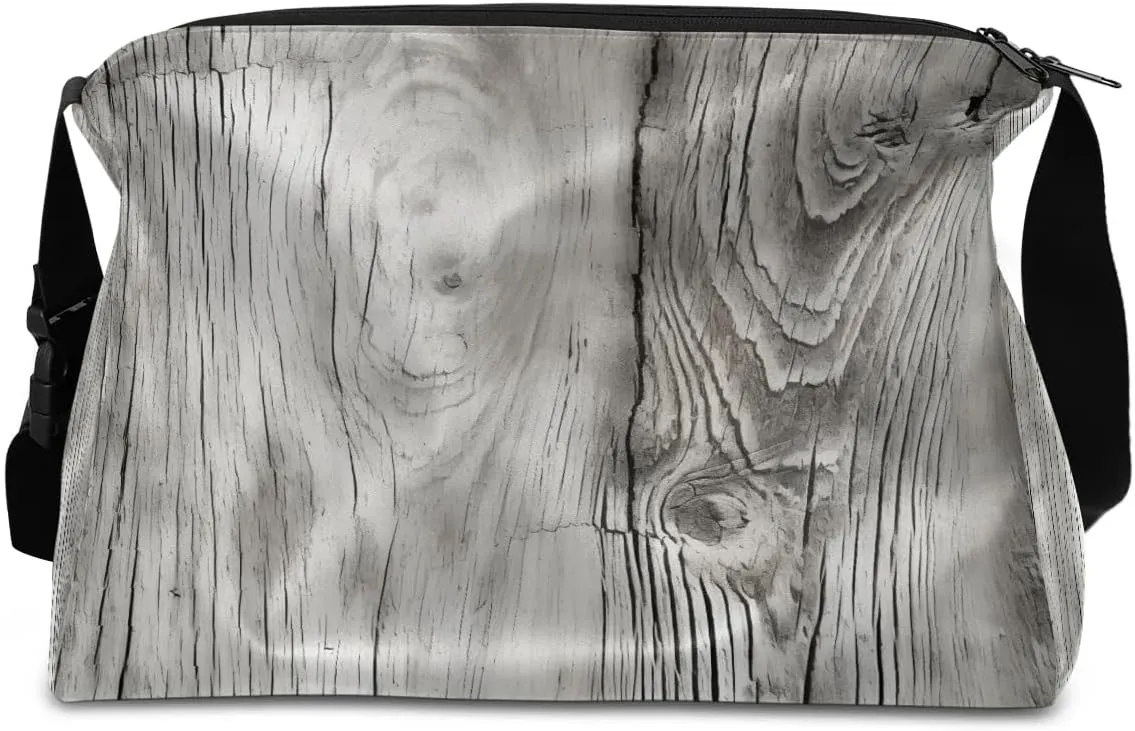 Weekend Bag Abstract Wood Grain Prints Lightweight Carry On Duffel Bag Waterproof Gym Bag Pu Leather Duffle Bag for Workout Travel Sport