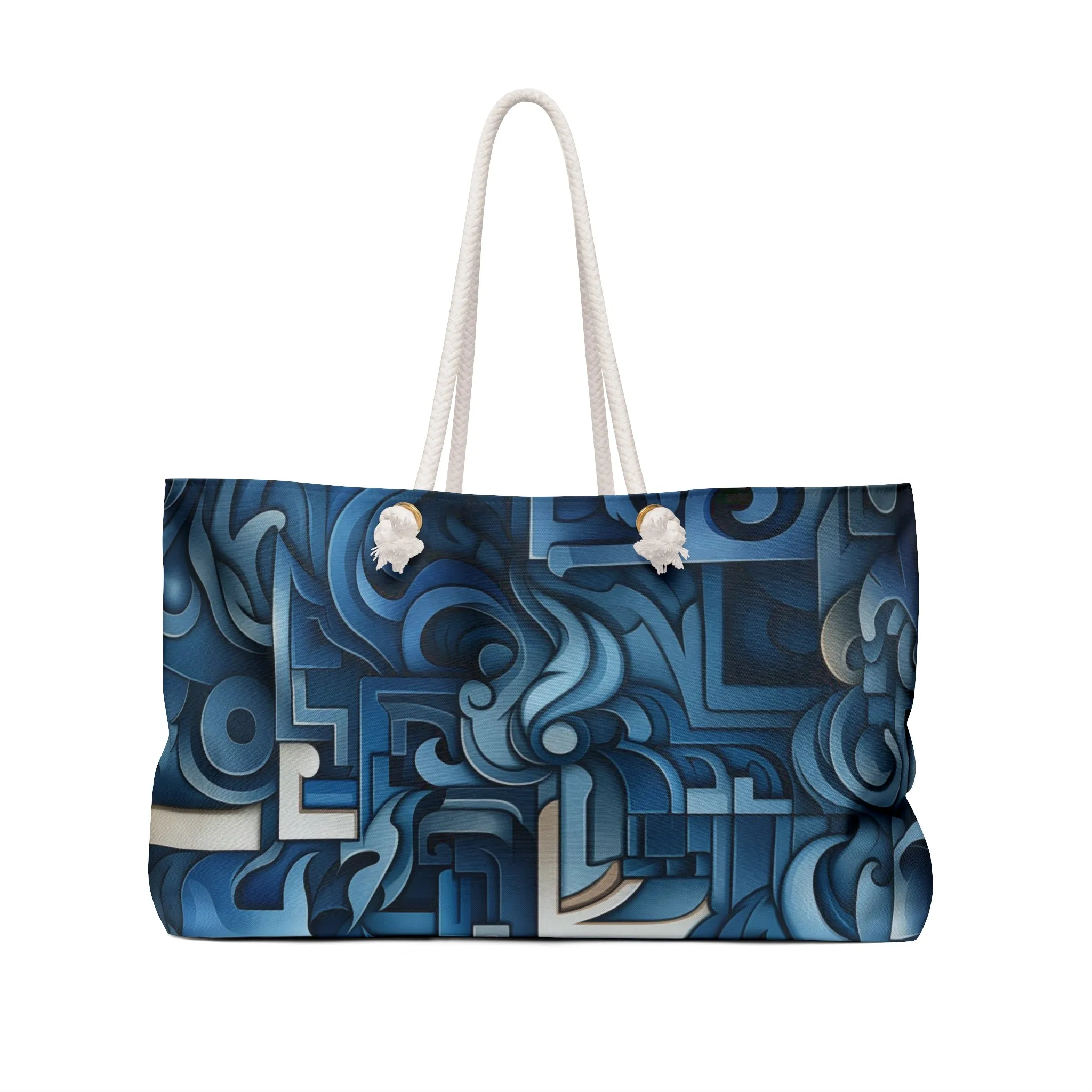 Weekender Bag - Ginevra Bhujangasana Greek Key