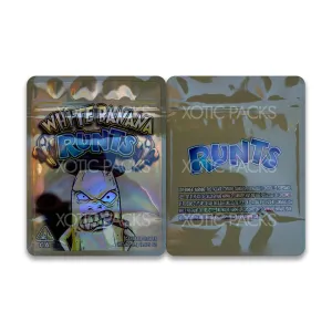 White Banana Runts Mylar Bag 3.5 Grams