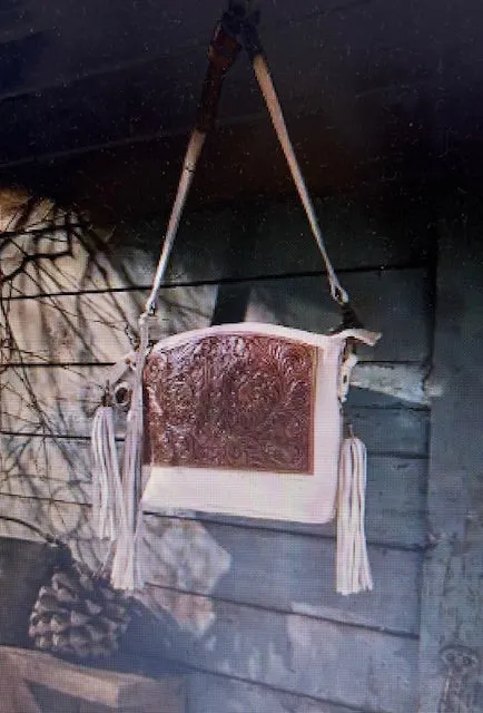 Wind Spirit Hand-Tooled Bag