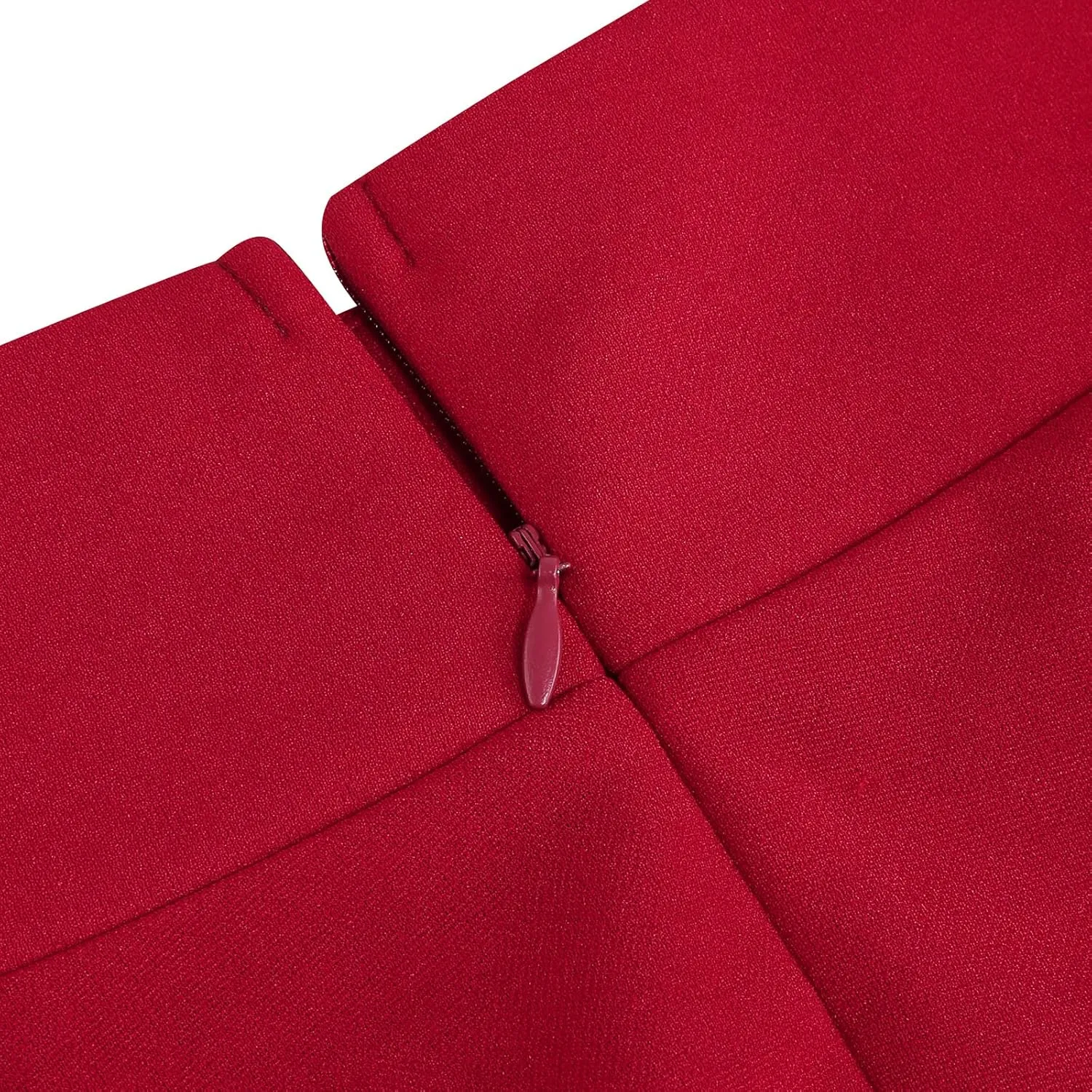 Women 50s Retro Skirts Vintage Hepburn Style High Waist Flared A-Line Rockabilly Swing Skirt with Pocket