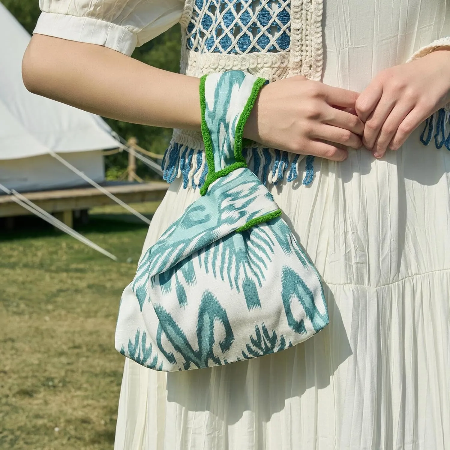 Women Purse Wristlets for Women Mini Tote Bag Small Handbags for Women Clutch Purses for Women Casual Small Pouch