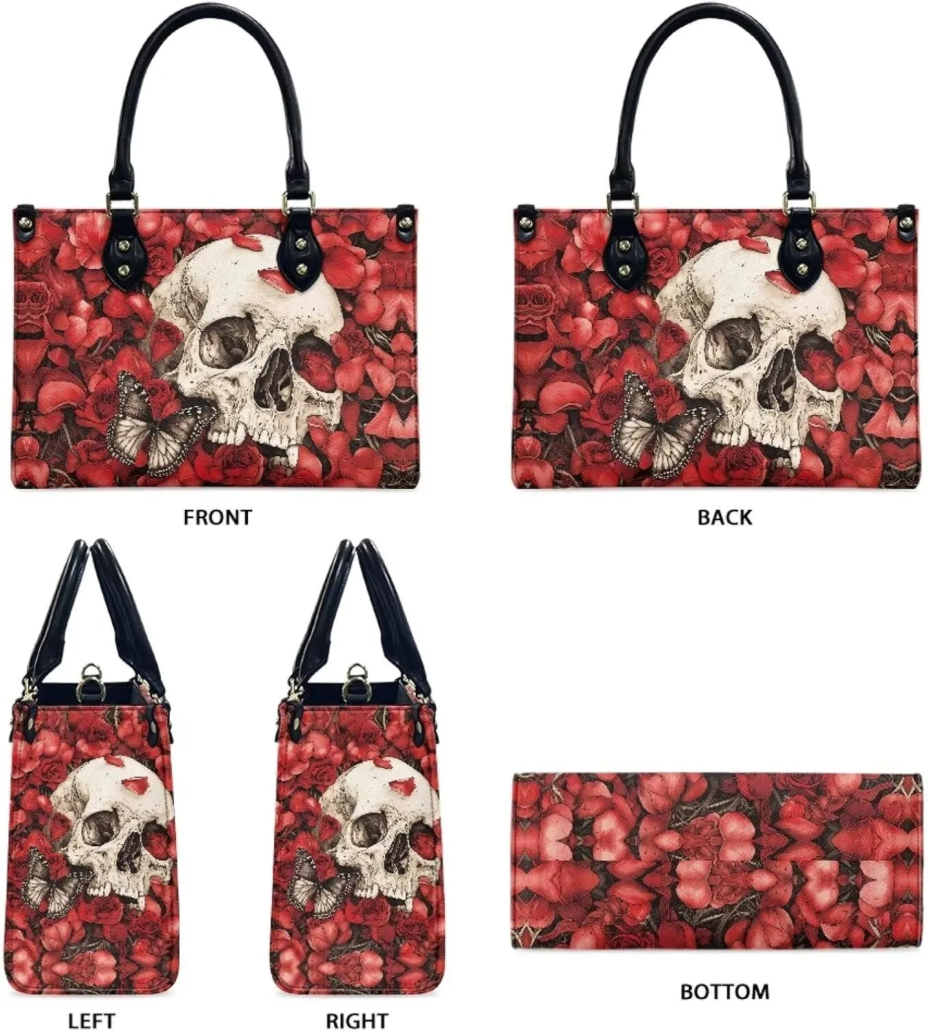 Women Purses and Handbag Top Handle Satchel Purses Waterproof Vegan Leather Shoulder Tote Bags for Travel Work