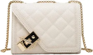 Women Small Quilted Crossbody Bags Stylish Designer Evening Bag Clutch Purses and Handbags,Chain Shoulder Strap bags