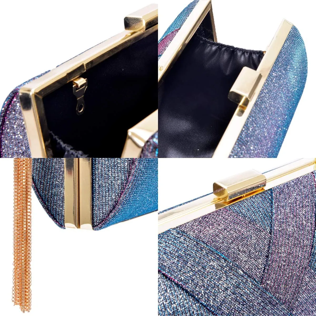 Womens Evening Clutch Bag Designer Evening Handbag Hand Bag,Lady Party Wedding Clutch Purse