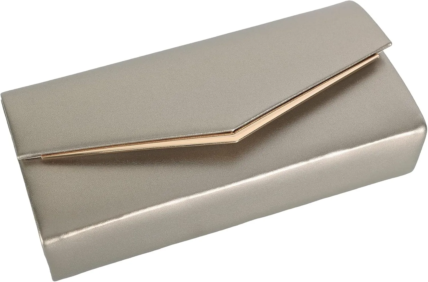 Women’s Evening Handbag Vegan Leather Ladies Envelope Clutch Classic Elegant Purse Bags