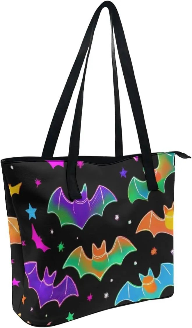 Women's Fashion Tote Bag, Large Capacity Lightweight Handbag, Shopping Bags with Compartment